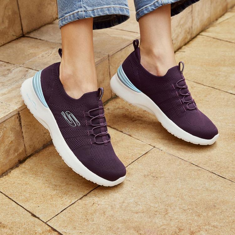 斯凯奇 【轻质舒适耐磨】女鞋缓震回弹一脚蹬运动休闲鞋可机洗春夏