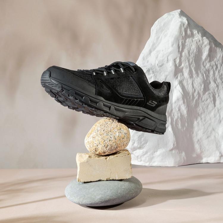 斯凯奇 【休闲越野】男鞋户外鞋休闲鞋休闲运动鞋健步鞋男款透气秋冬季