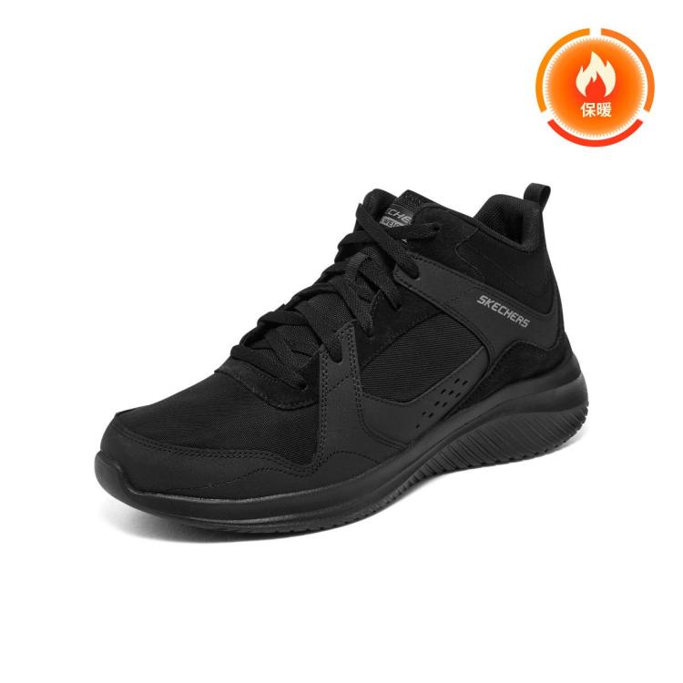 斯凯奇 出清【高回弹舒适鞋底】爆款男鞋运动跑步鞋中帮鞋休闲工装靴冬