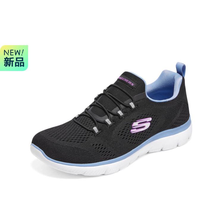斯凯奇 【轻质缓震 柔软】女鞋运动休闲鞋一脚蹬健步鞋轻跑鞋秋冬