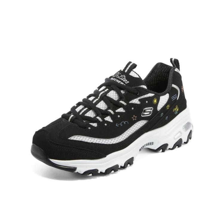 斯凯奇 【花心熊】女鞋熊猫鞋复古经典老爹鞋舒适缓震小白鞋休闲鞋春夏季