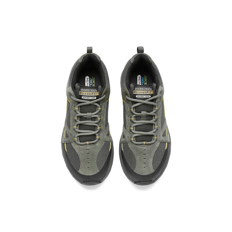 斯凯奇 【休闲越野】男鞋户外鞋休闲鞋休闲运动鞋健步鞋男款透气春夏季