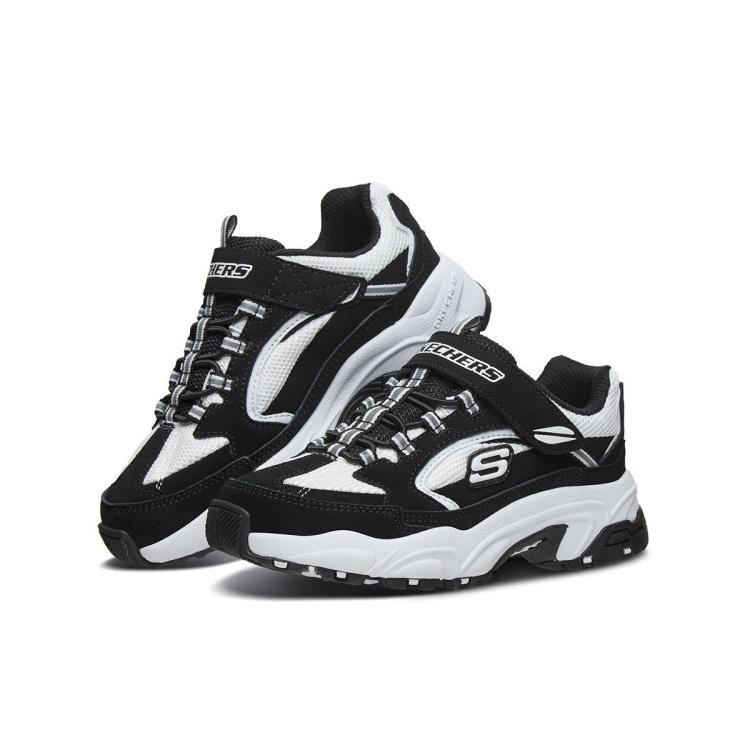 斯凯奇 男中大童|男童鞋魔术贴时尚百搭老爹鞋缓震运动鞋春夏季