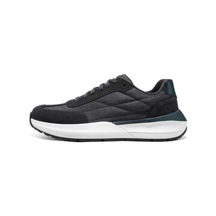 SKECHERS 斯凯奇 【舒适运动】男鞋复古慢跑鞋休闲鞋休闲运动鞋男德训鞋百搭秋冬季