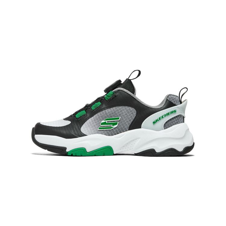 斯凯奇 【旋钮体训鞋】男中大童|男童鞋跑步鞋运动鞋轻质旋扣低帮秋冬