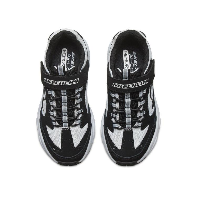 斯凯奇 男中大童|男童鞋魔术贴时尚百搭老爹鞋缓震运动鞋春夏季