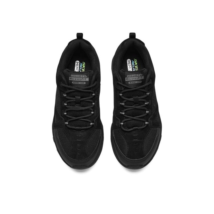 斯凯奇 【休闲越野】男鞋户外鞋休闲鞋休闲运动鞋健步鞋男款透气秋冬季