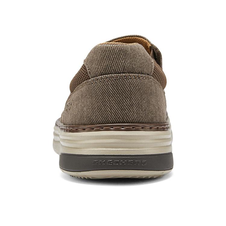 SKECHERS 斯凯奇 【舒适柔软】男鞋一脚蹬男休闲鞋防滑耐磨舒适透气春秋季