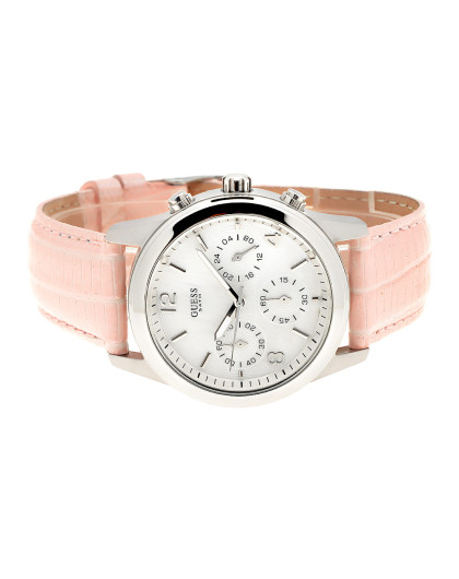 guess 白色贝母表盘粉色女表