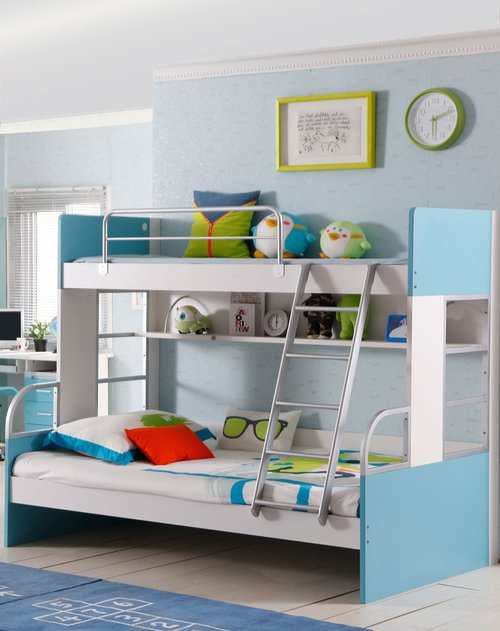 多喜爱 天天海蓝系列双层子母床上下床