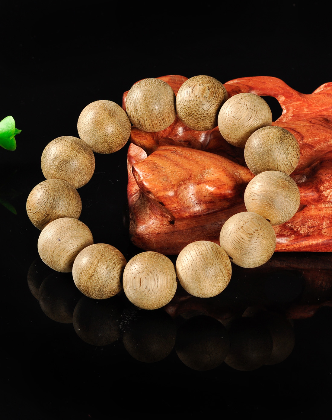 男款原木色芽庄沉香手链