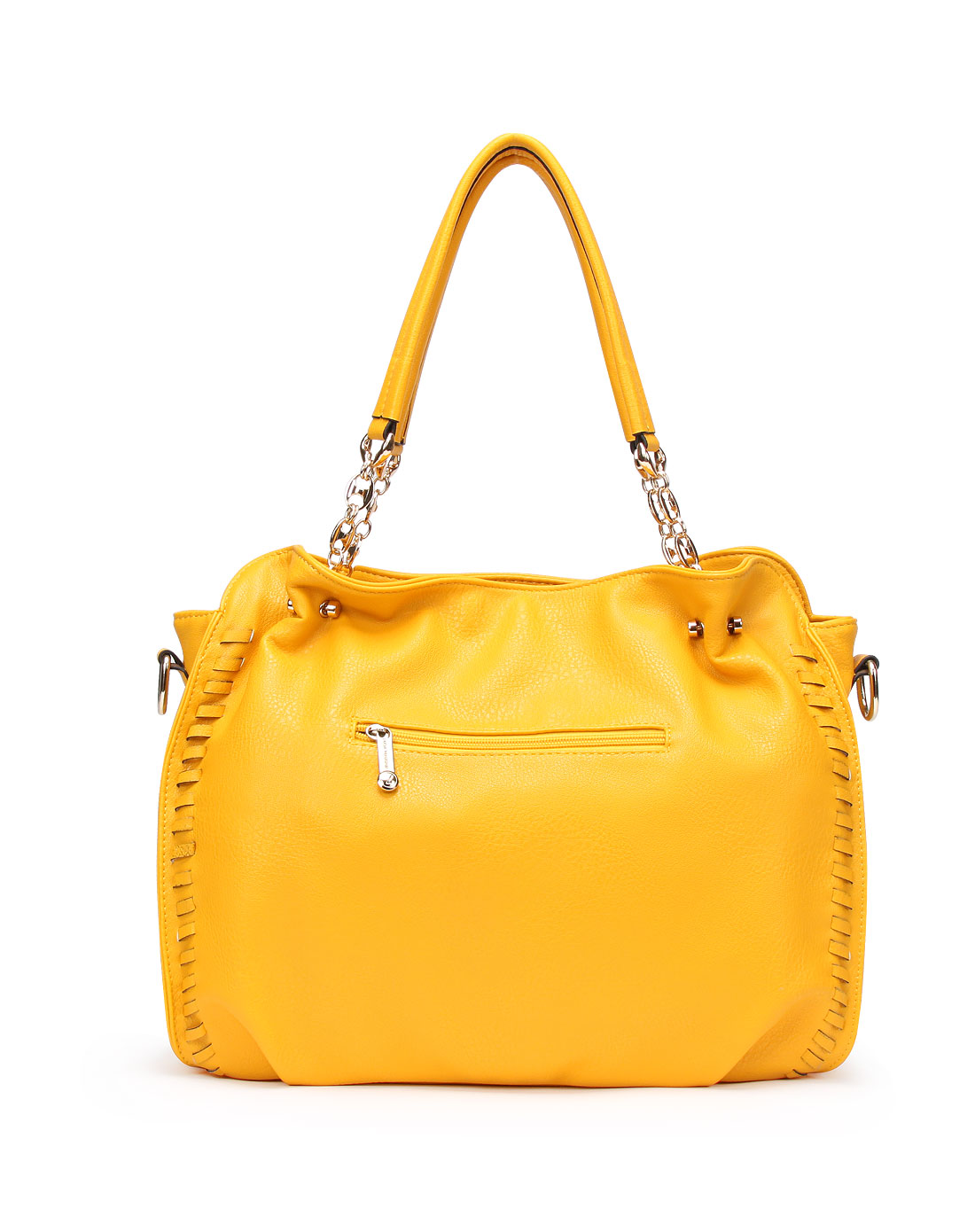 蒙娜丽莎monalisa女包专场 > 女款黄色编织带大容量单肩斜跨包