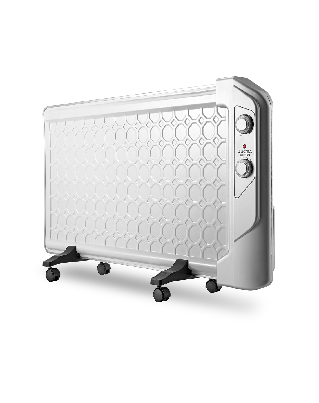 > 电热油汀 3d动态速热薄板电热油汀 银色