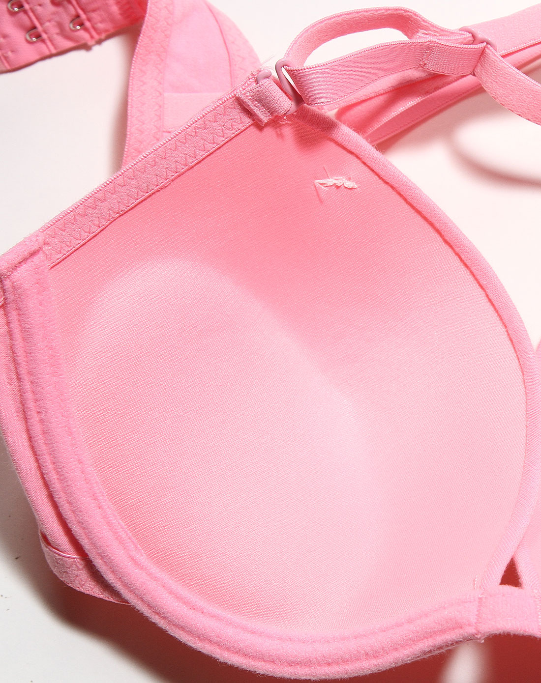 法罗faro内衣专场荧光粉红色3/4简约百搭文胸7400-pk_唯品会