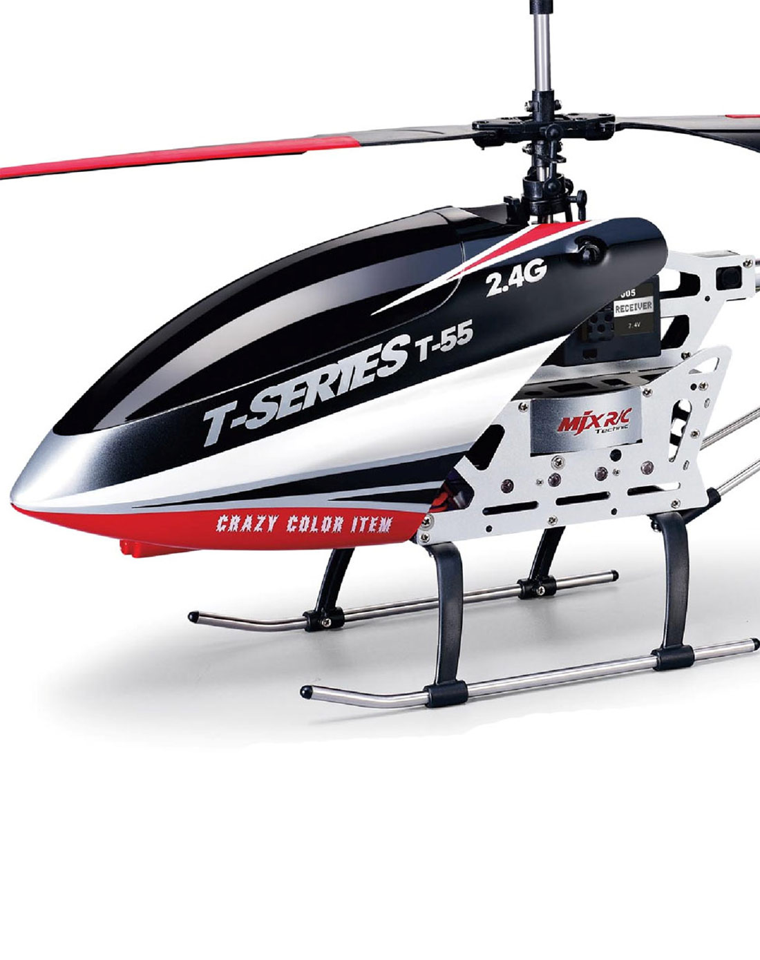 美嘉欣t55超大合金耐摔遥控飞机遥控直升机模型可航拍新手力荐