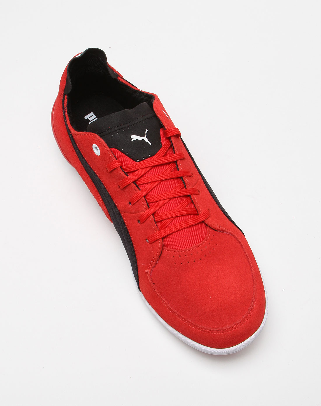 男款帅气休闲红色绑带运动鞋