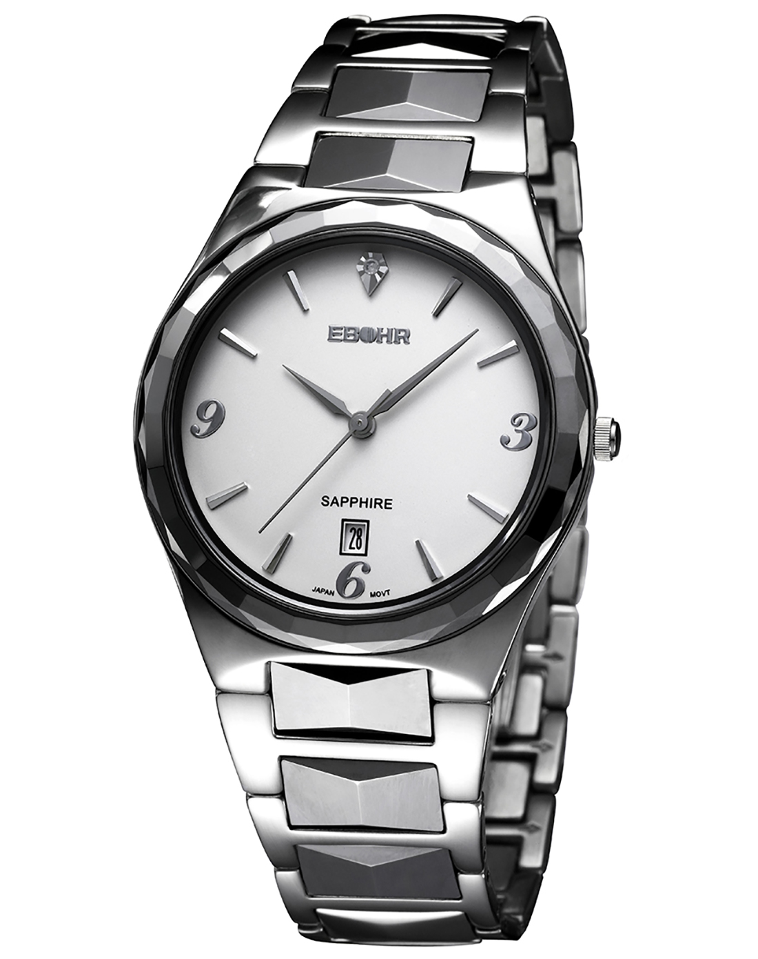 依波ebohr女款依波白面石英表057544057544白面_唯品会