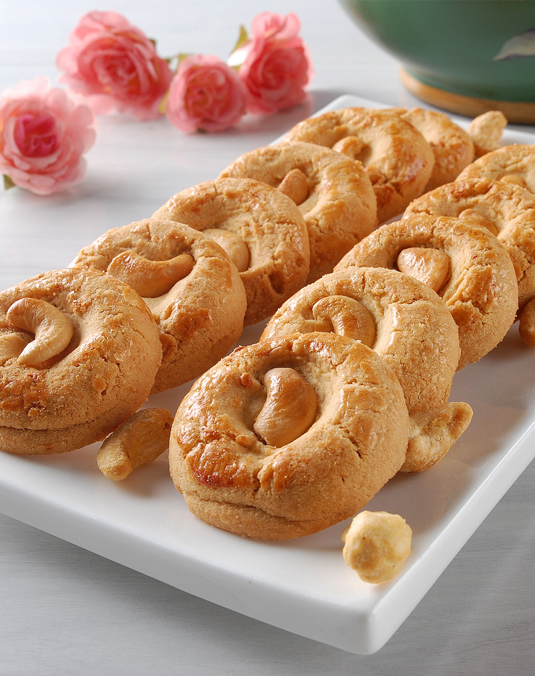 澳门板樟堂纯手工怀旧装腰果酥 180g