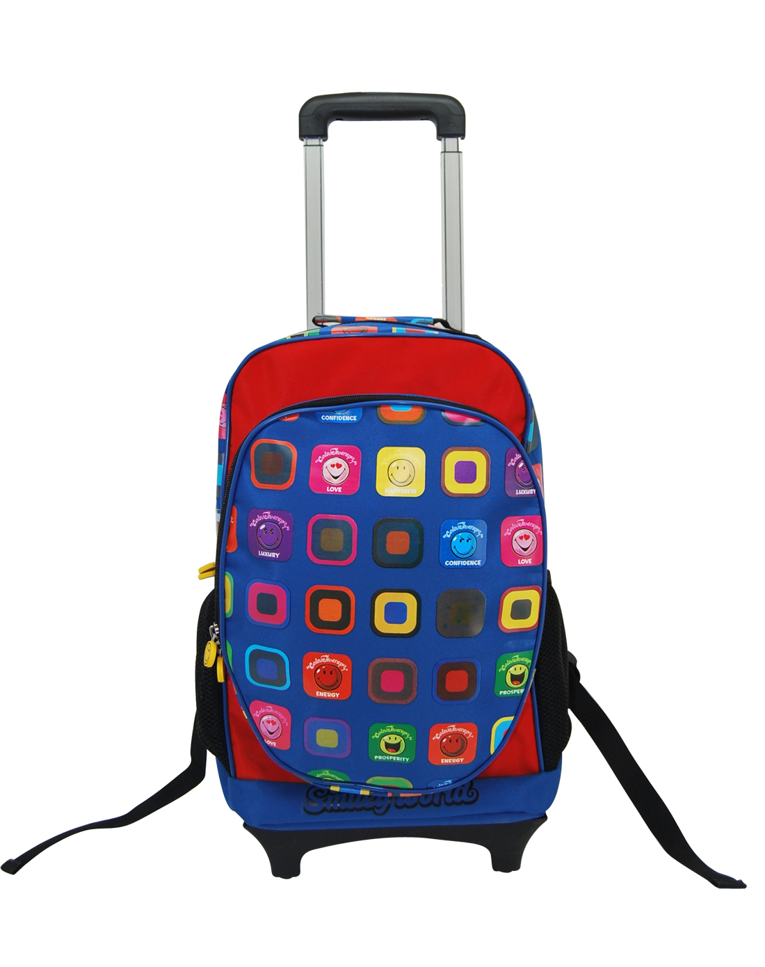 迪士尼disney&微笑宝贝smiley家居开心缤纷拉杆背囊qk-bd0018_唯品会