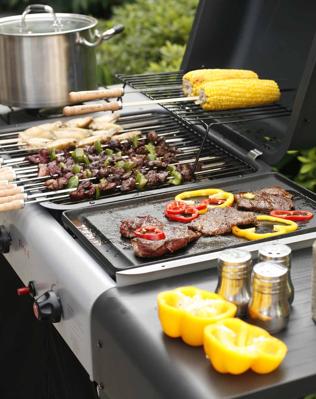 > 简fire4露台庭院烧烤炉