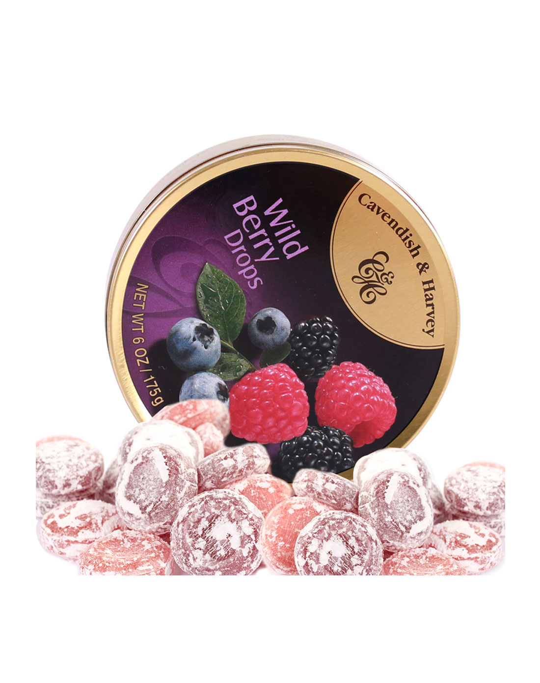 嘉云斯野生浆果味糖175g*3