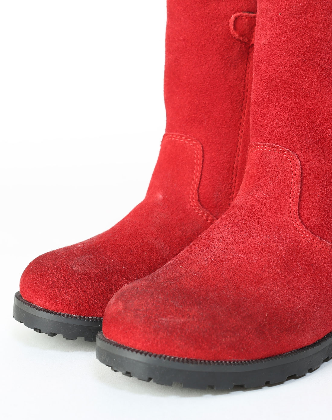 jnby by jnby 女童酒红靴子