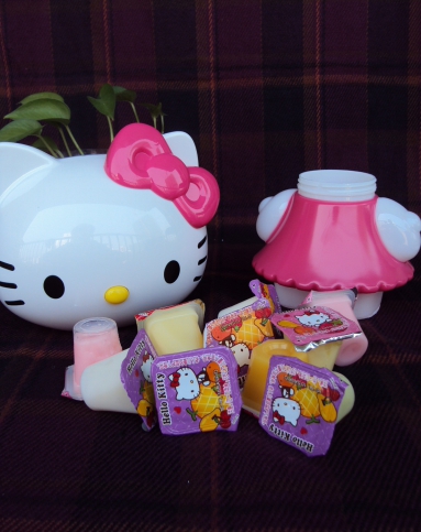 hello kitty hlkt什锦果味布丁(胶袋装)350g