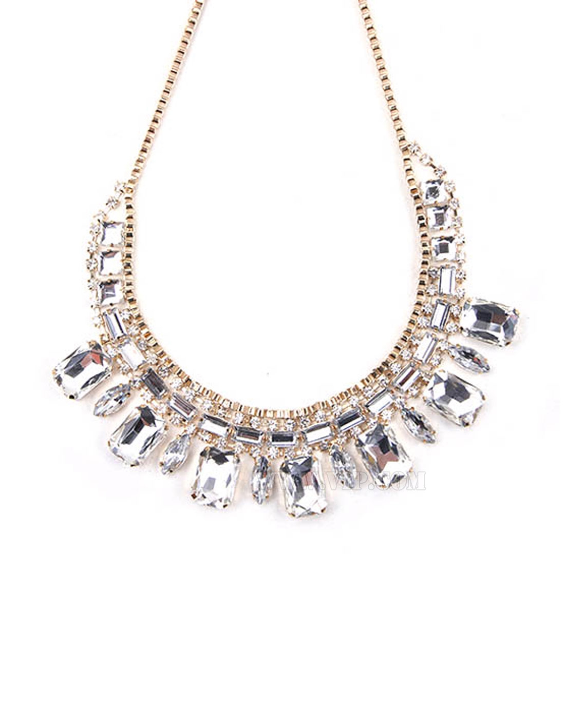 lavieen rose 安吉丽娜城堡项链_500958934金/白色(单条)