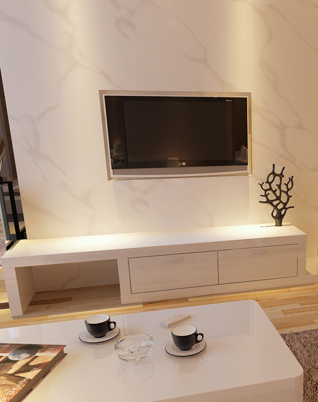 一米爱yimilove家具钢琴烤漆 伸缩电视柜2.8m-2.261ml244_唯品会