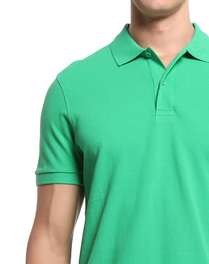 草绿色休闲活力舒适短袖t恤