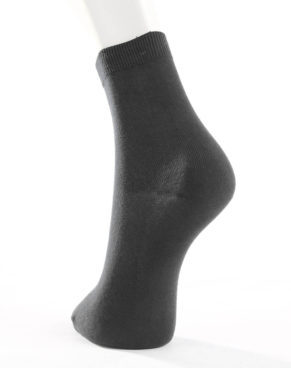 yourmy寓美 男款灰色精梳棉松口男袜(3双装)
