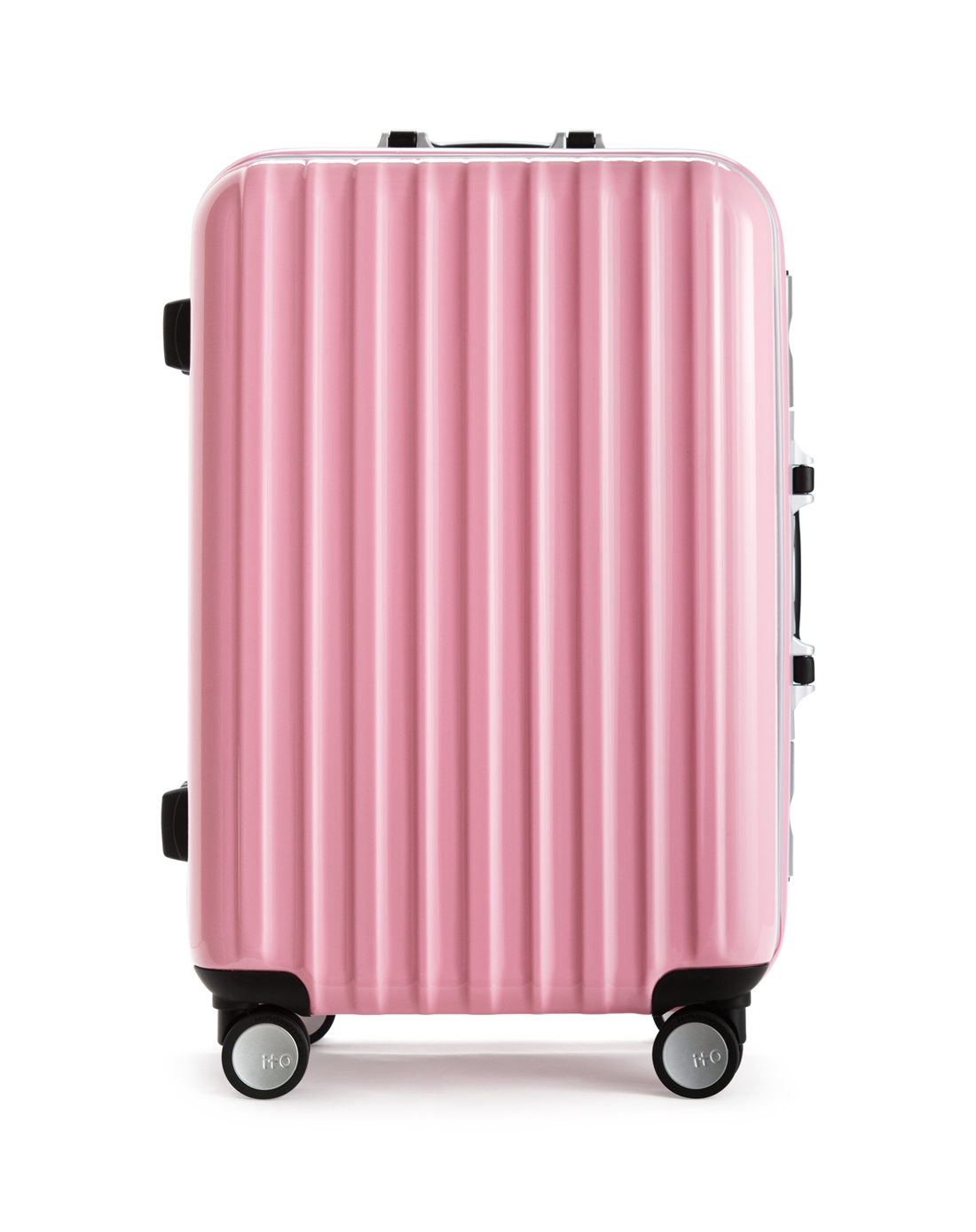 ito24寸粉色铝框拉杆箱