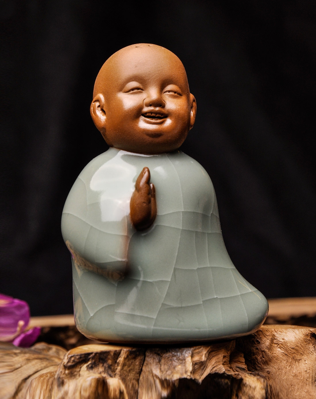 得闲小沙弥茶宠