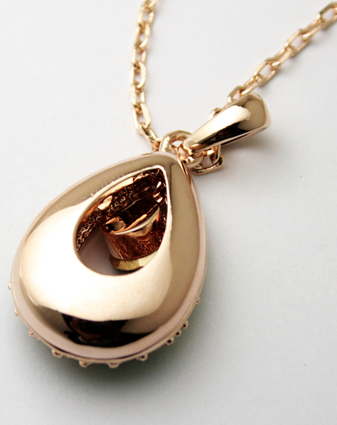 天使之泪-18kgp合金项链(彩色水晶)