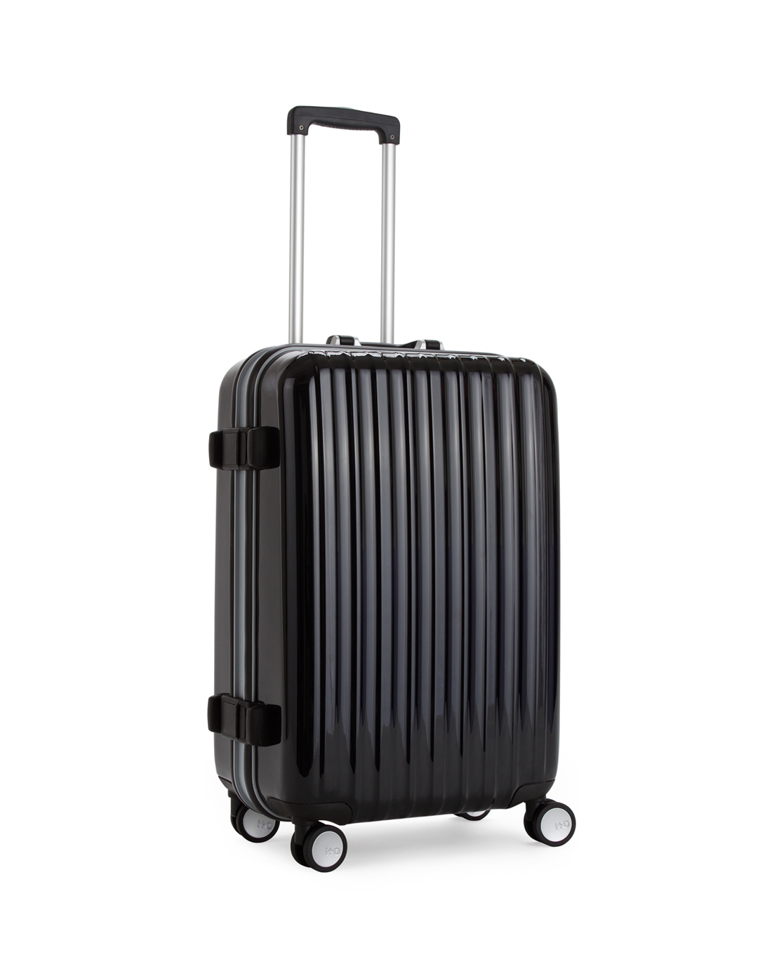 ito24寸黑色铝框拉杆箱