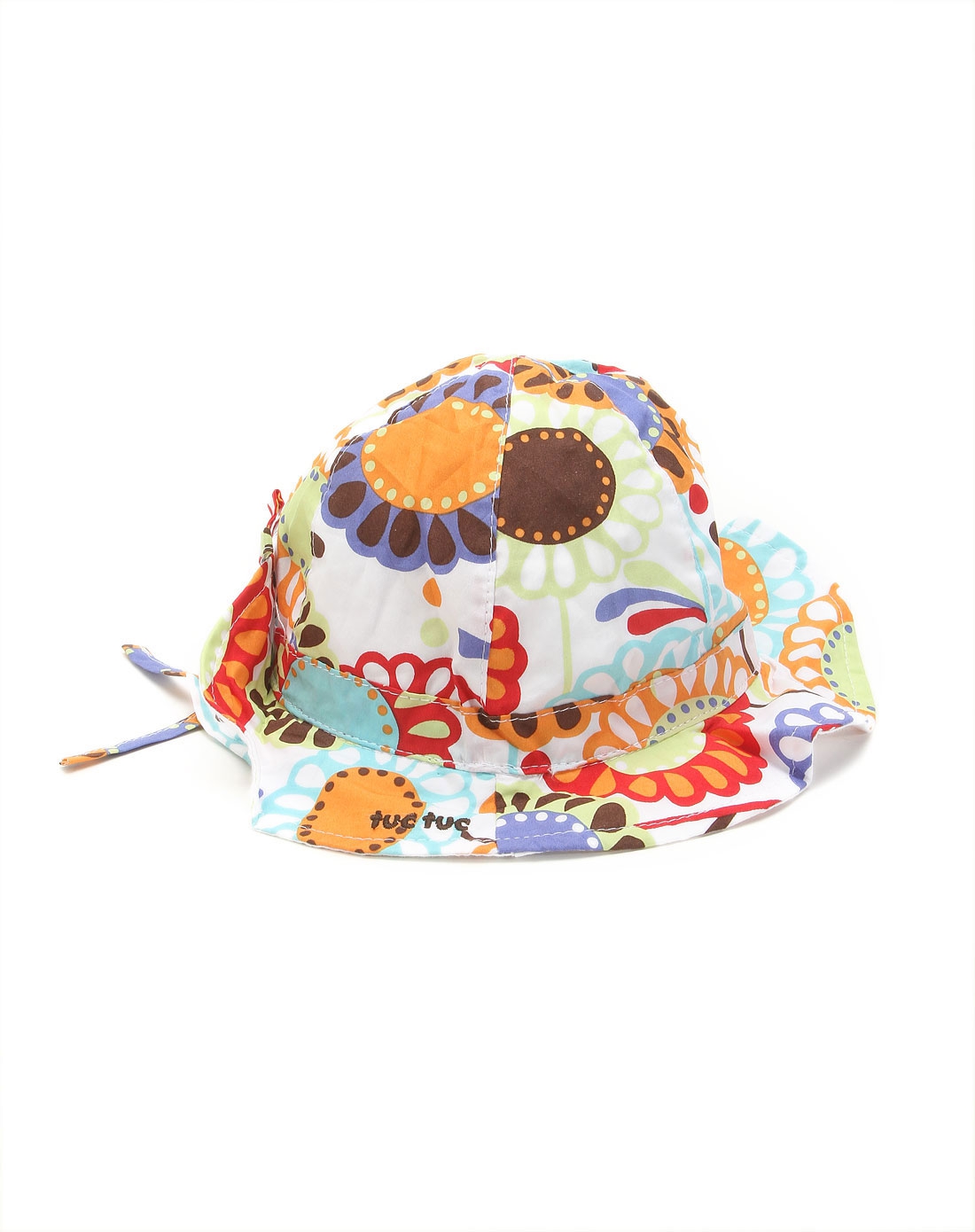 女童彩色印花帽子