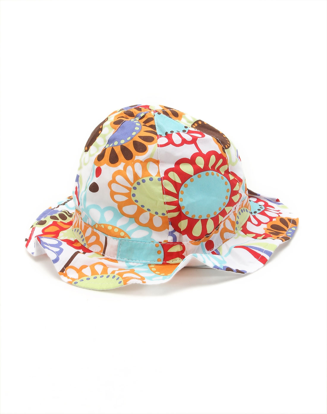 女童彩色印花帽子