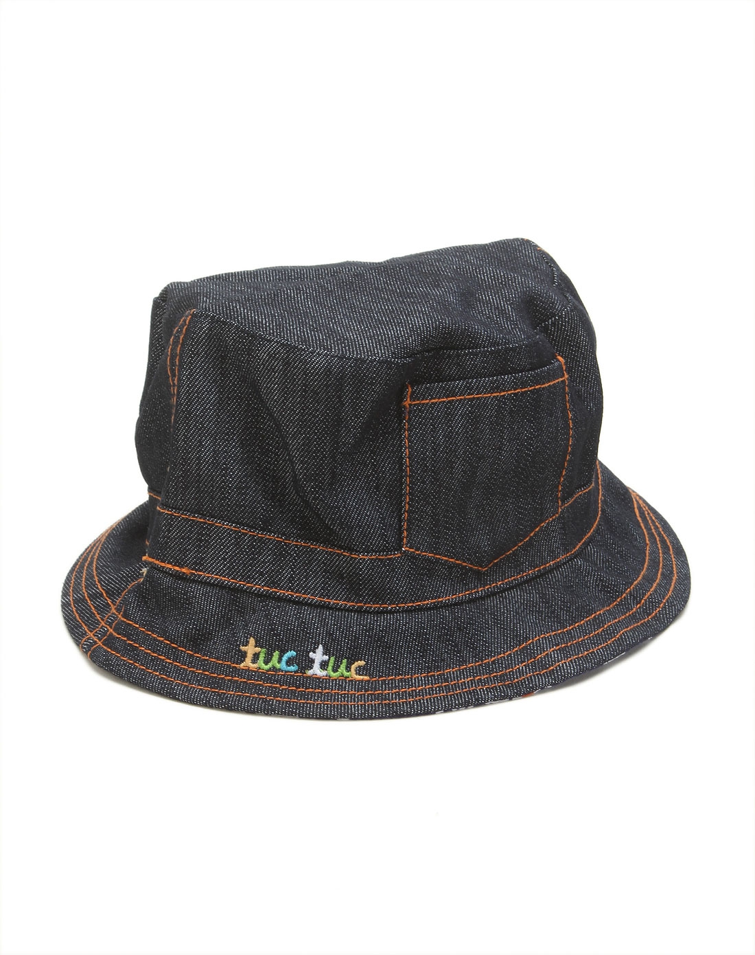 男童深蓝色牛仔布帽子