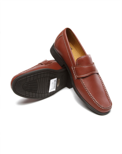 星期六星期六st&sat 红棕色牛皮时尚单鞋ss3ssm350121_唯品会