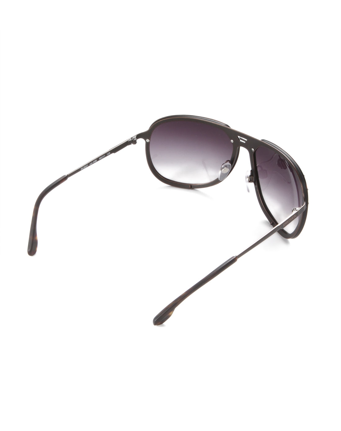 diesel男款亚棕色太阳眼镜