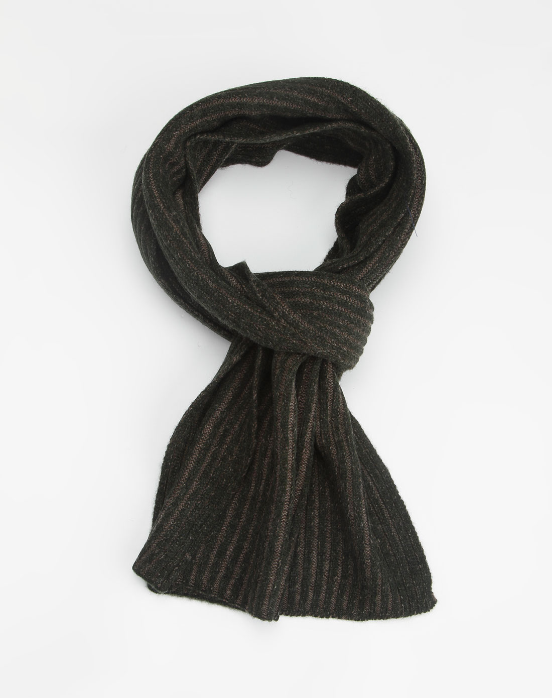 男款深灰色个性时尚围巾