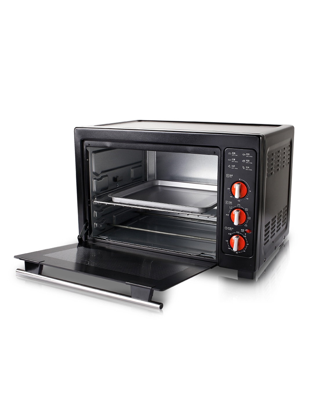 > 38l大容量 低温发酵 旋转烧烤电烤箱