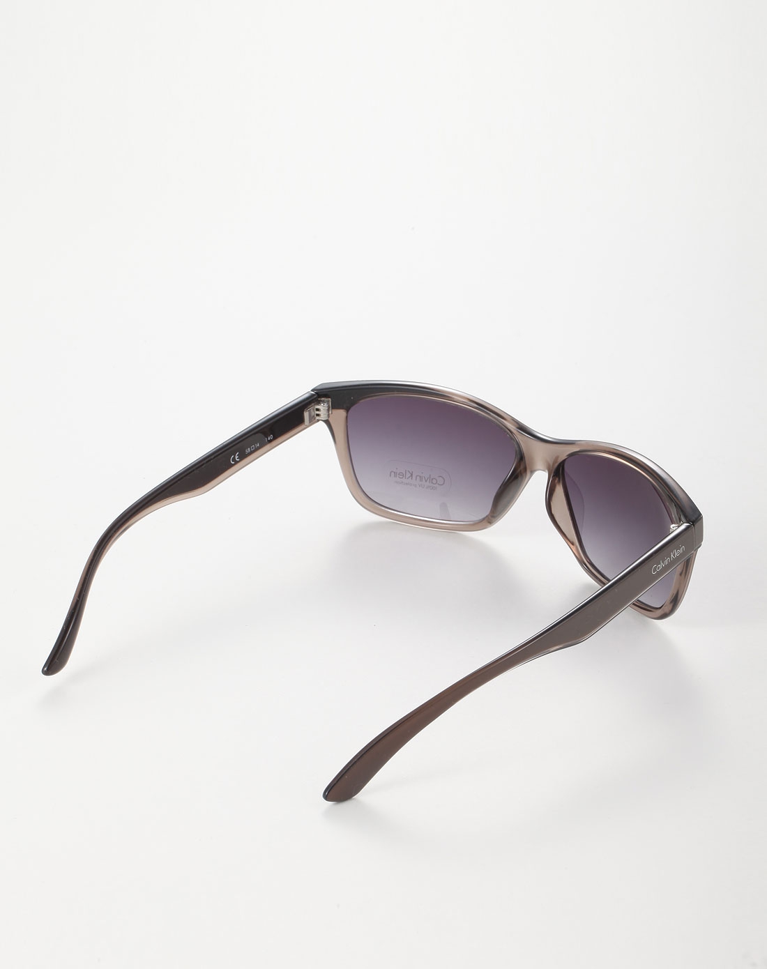 calvin klein 眼镜专场-中性太阳眼镜褐色