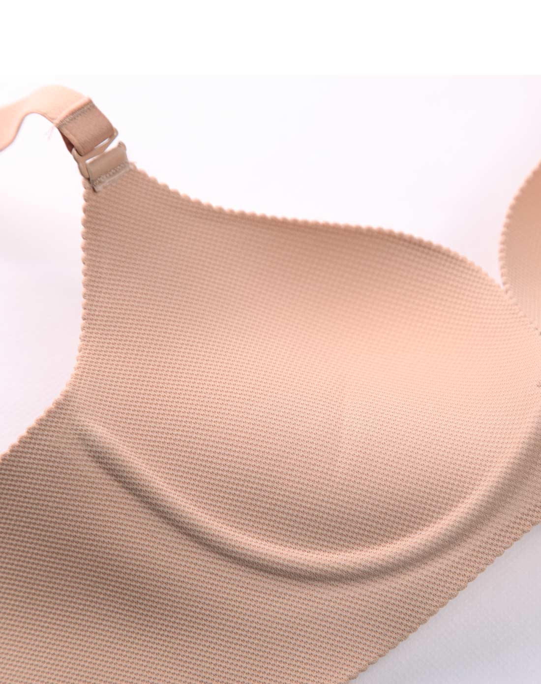 一片式聚拢无痕肤色文胸