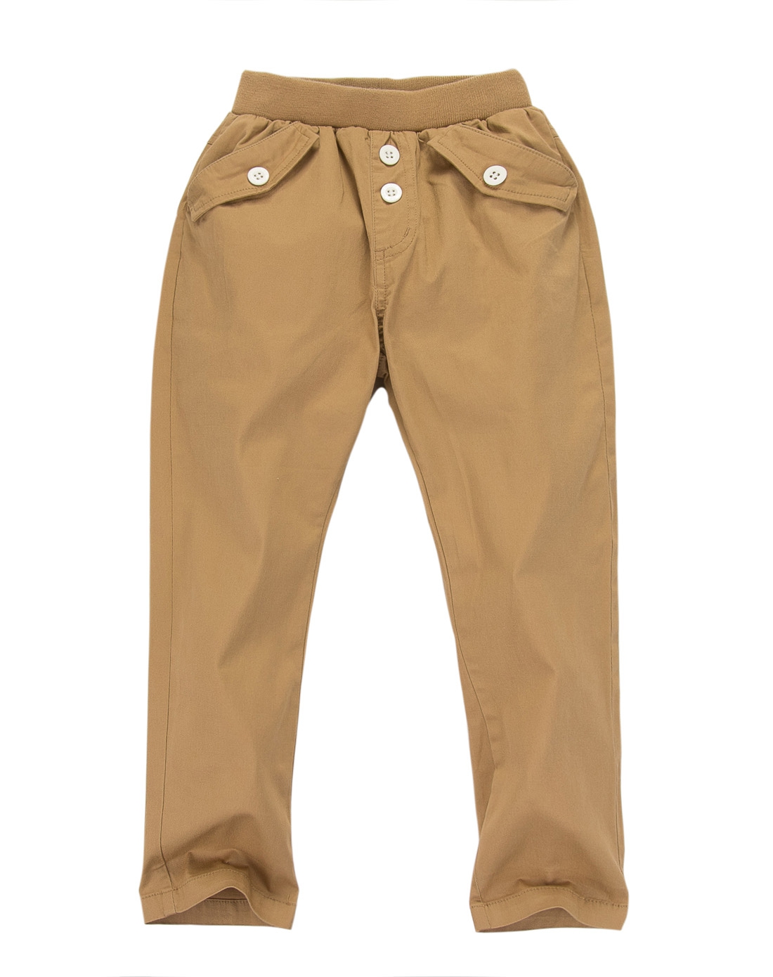 男童卡其经典萝卜裤