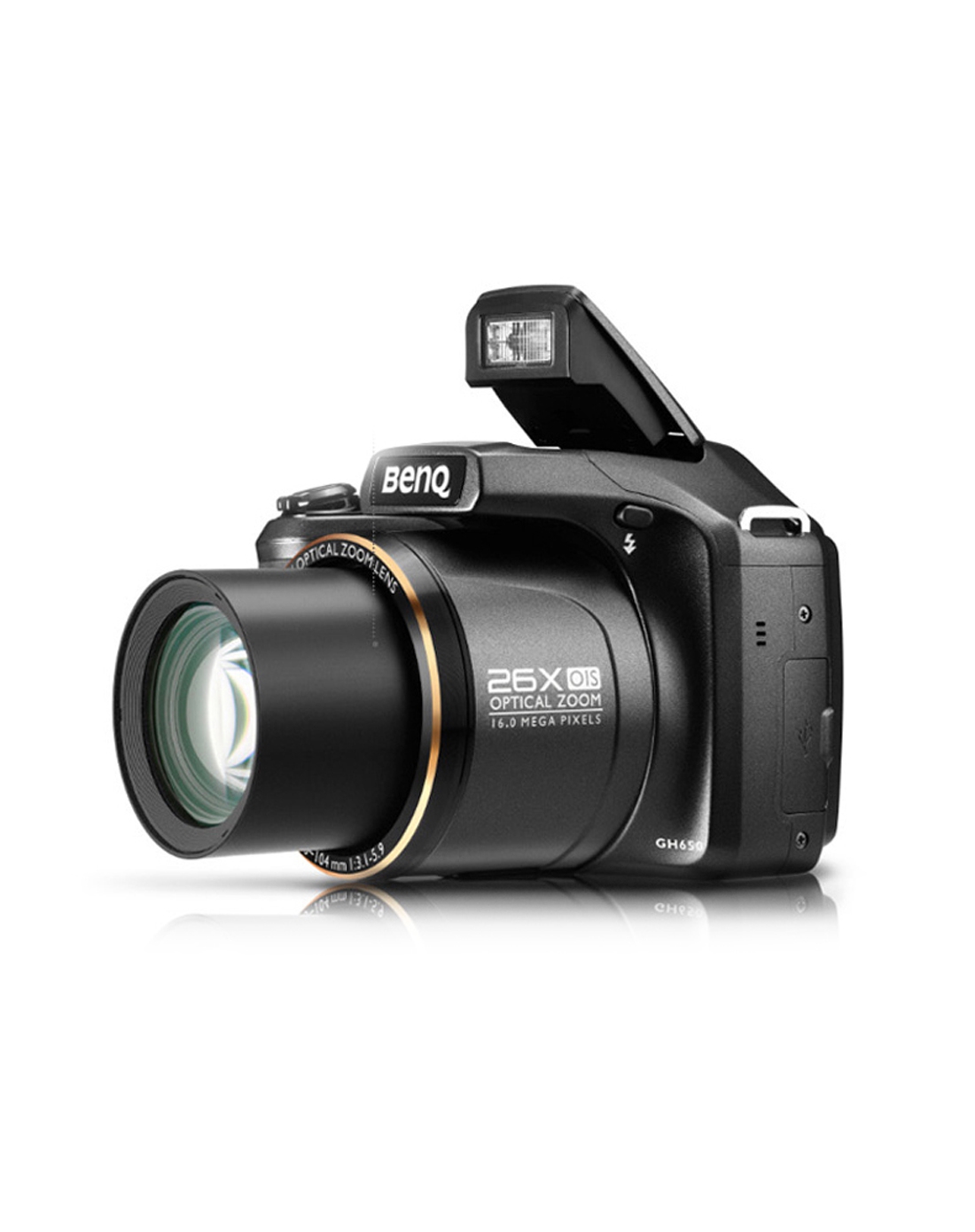 明基benq gh650长焦数码相机 1600万像素
