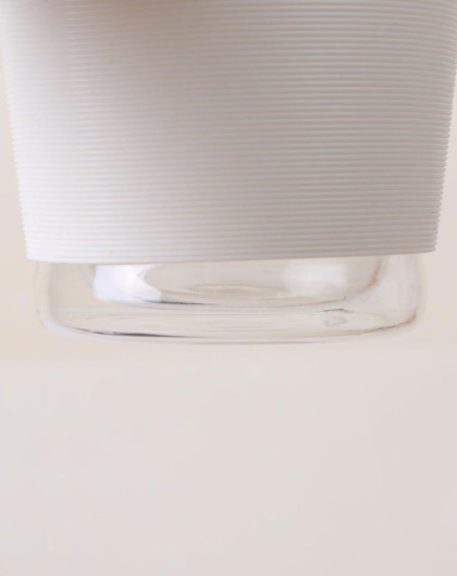 双层水晶玻璃杯(白色360ml)