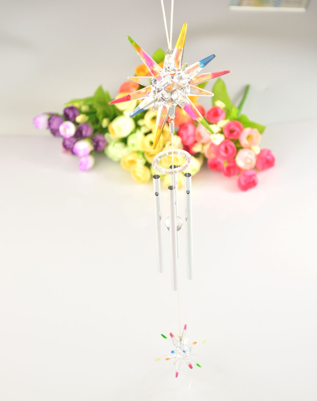 彩色星星风铃015