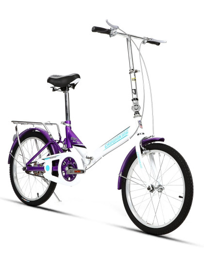 皇冠王自行车 快装20寸淑女/学生/儿童式城市通勤自行车 tn 2051