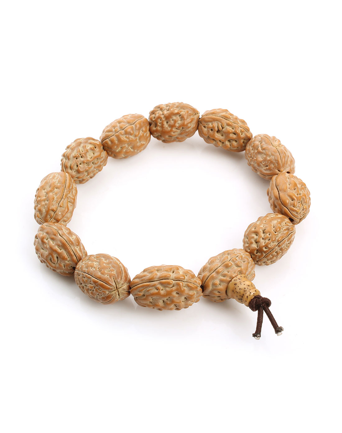 天然长寿金刚蜜瓜菩提(抛光)手链混搭